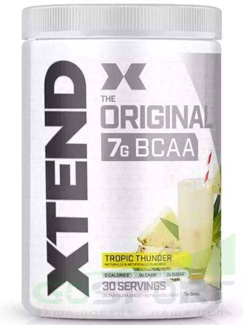 BCAA Xtend Xtend Original 2:1:1 375-432 г, Тропический гром BCAA Xtend Xtend Original 2:1:1 375-432 г, Тропический гром
