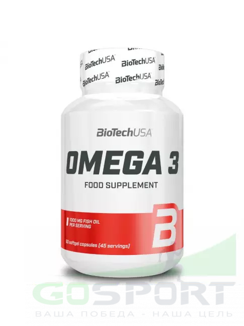 Омега-3 BioTechUSA NT Omega 3 E.D. 90 капсул Омега-3 BioTechUSA NT Omega 3 E.D. 90 капсул
