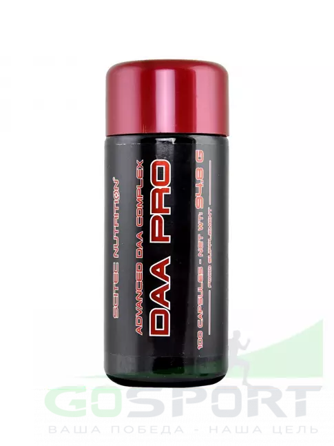 Аспарагиновая кислота (DAA) Scitec Nutrition DAA Pro Black Edition 100 капсул Аспарагиновая кислота (DAA) Scitec Nutrition DAA Pro Black Edition 100 капсул