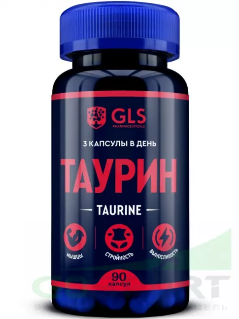 Таурин GLS pharmaceuticals Таурин (Taurine) 90 капсул Таурин GLS pharmaceuticals Таурин (Taurine) 90 капсул
