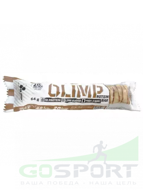 Протеиновый батончик OLIMP Protein Bar 64 г 64 г, Кофе Протеиновый батончик OLIMP Protein Bar 64 г 64 г, Кофе