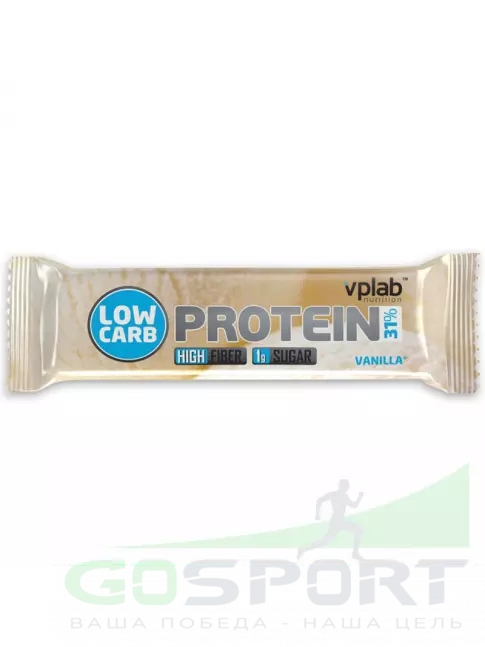 Протеиновый батончик VP Laboratory LOW CARB PROTEIN BAR 35 г, Ваниль Протеиновый батончик VP Laboratory LOW CARB PROTEIN BAR 35 г, Ваниль