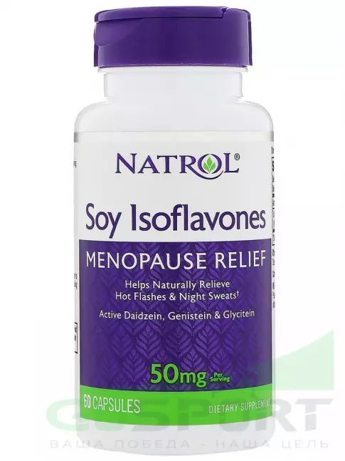 Витамины для женщин Natrol Soy Isoflavones 60 капсул Витамины для женщин Natrol Soy Isoflavones 60 капсул