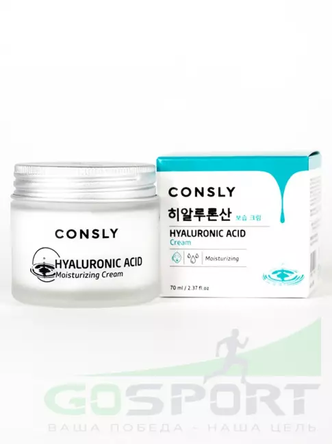 Кремы, гели для лица CONSLY Hyaluronic Acid Moisturizing Cream 70 мл Кремы, гели для лица CONSLY Hyaluronic Acid Moisturizing Cream 70 мл