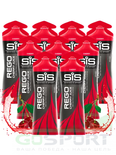 Восстановление SCIENCE IN SPORT (SiS) Rego Cherry Juice 9 x 30 мл, Вишня Восстановление SCIENCE IN SPORT (SiS) Rego Cherry Juice 9 x 30 мл, Вишня