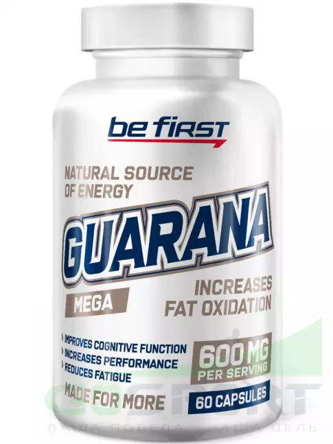 Гуарана Be First Guarana Extract 60 капсул Гуарана Be First Guarana Extract 60 капсул