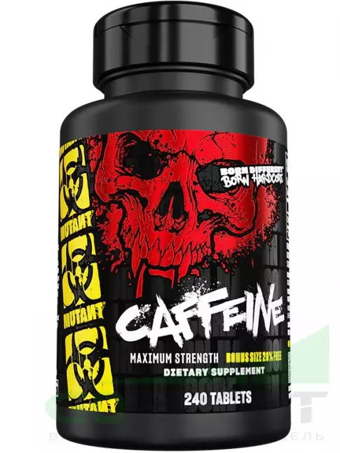 Кофеин Mutant Caffeine 240 таблеток Кофеин Mutant Caffeine 240 таблеток