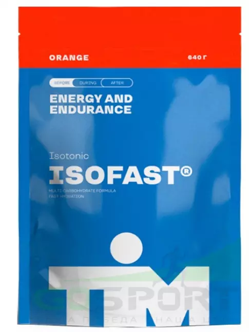 Изотоник TIM ISOFAST TIM 640 г, Апельсин Изотоник TIM ISOFAST TIM 640 г, Апельсин