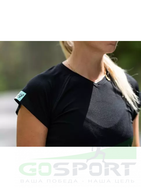 Футболка Compressport Футболка Женская Tshirt - Black Edition 2021 L Футболка Compressport Футболка Женская Tshirt - Black Edition 2021 L