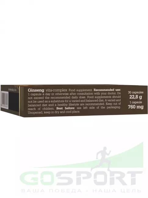 Экстракты OLIMP Ginseng vita-complex 30 капсул Экстракты OLIMP Ginseng vita-complex 30 капсул