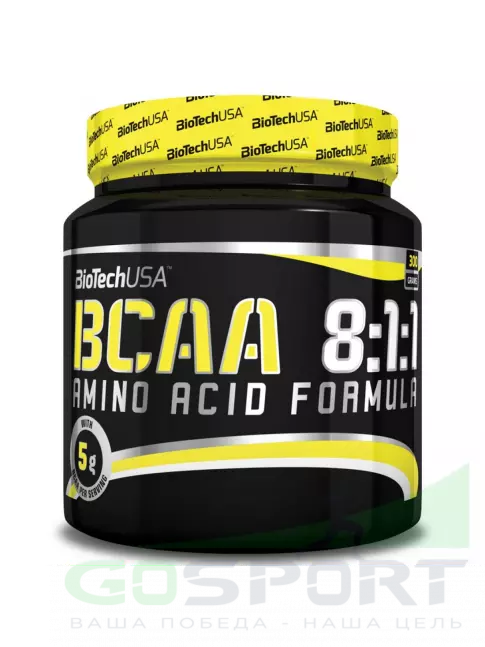 BCAA 8:1:1 BioTechUSA BCAA 8:1:1 250 г, Голубая малина BCAA 8:1:1 BioTechUSA BCAA 8:1:1 250 г, Голубая малина