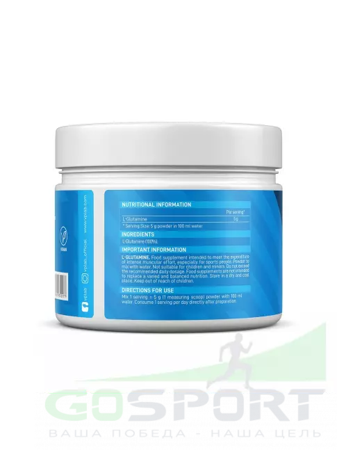 L-Глютамин VP Laboratory L-GLUTAMINE 300 гр, Нейтральный L-Глютамин VP Laboratory L-GLUTAMINE 300 гр, Нейтральный