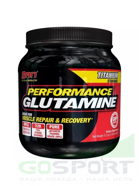L-Глютамин SAN Performance Glutamine 600 г L-Глютамин SAN Performance Glutamine 600 г