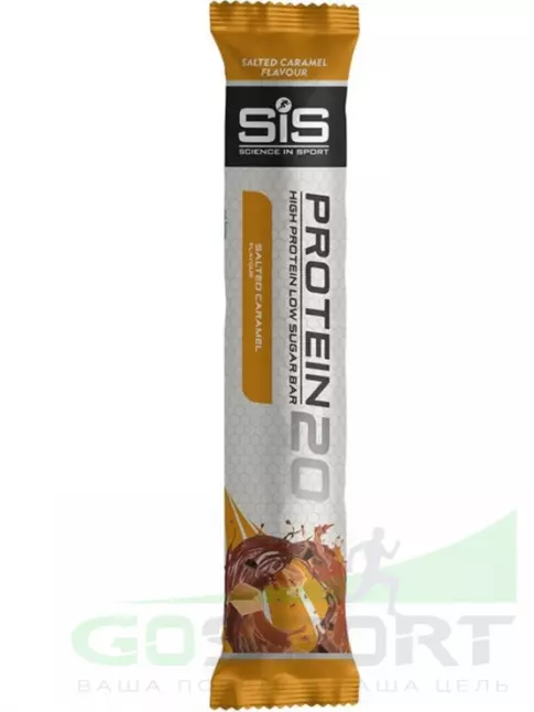Протеиновый батончик SCIENCE IN SPORT (SiS) Protein 20 6 x 64 г, Соленая карамель Протеиновый батончик SCIENCE IN SPORT (SiS) Protein 20 6 x 64 г, Соленая карамель