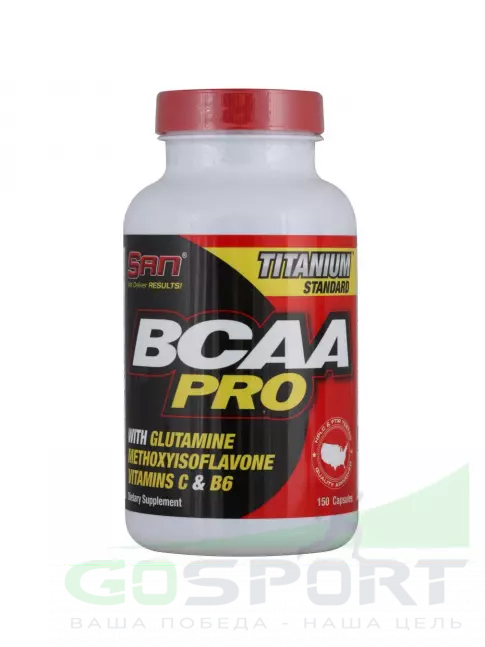 BCAA SAN BCAA-PRO 2:1:1 150 капсул BCAA SAN BCAA-PRO 2:1:1 150 капсул