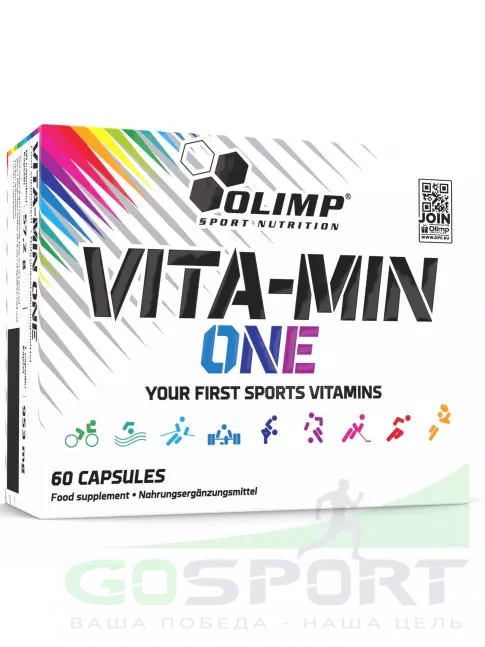 Витаминный комплекс OLIMP Vita-Min One 60 капсул Витаминный комплекс OLIMP Vita-Min One 60 капсул