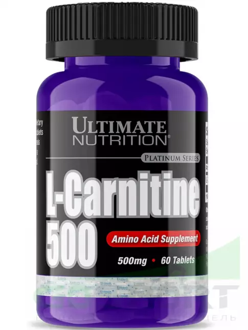 L-Карнитин в капсулах Ultimate Nutrition L-CARNITINE 500 60 таблеток L-Карнитин в капсулах Ultimate Nutrition L-CARNITINE 500 60 таблеток