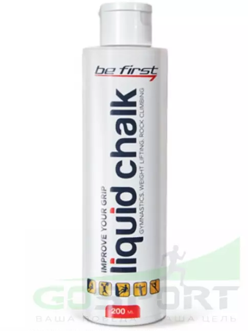 Спортивная магнезия Be First Спортивная магнезия жидкая Gym Chalk 200 мл Спортивная магнезия Be First Спортивная магнезия жидкая Gym Chalk 200 мл