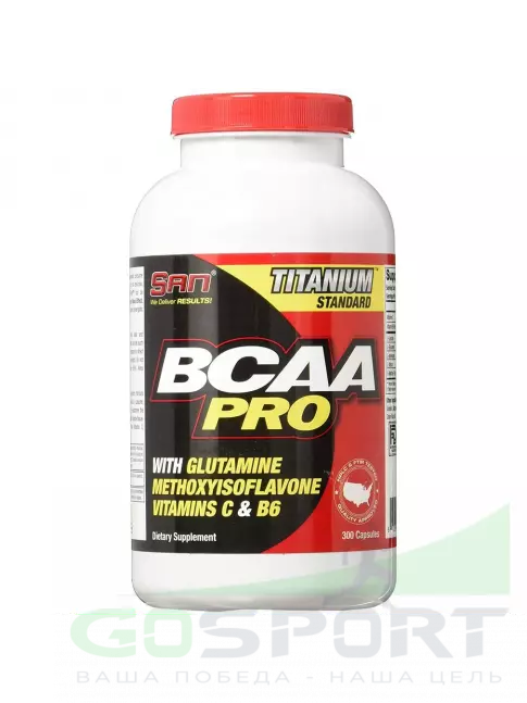 BCAA SAN BCAA-PRO 2:1:1 300 капсул BCAA SAN BCAA-PRO 2:1:1 300 капсул