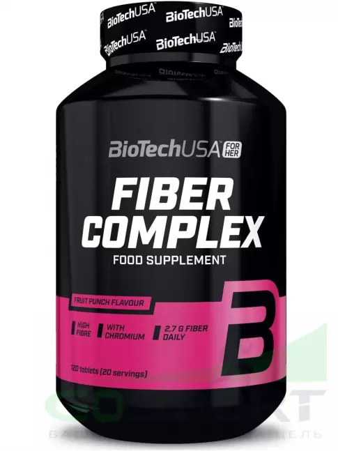 Пребиотик BioTechUSA Fiber Complex 120 таблеток Пребиотик BioTechUSA Fiber Complex 120 таблеток