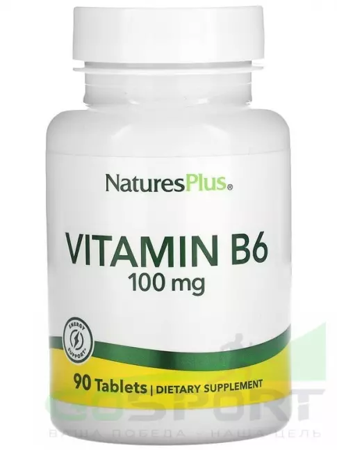 Витамины группы B NaturesPlus Vitamin B-6 100 mg 90 таблеток