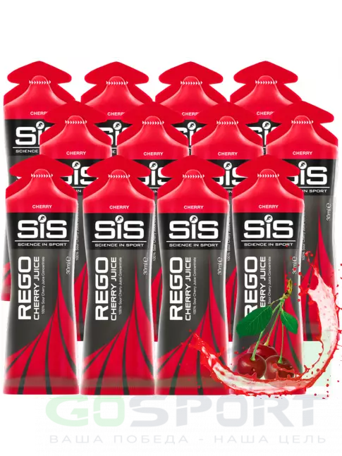 Восстановление SCIENCE IN SPORT (SiS) Rego Cherry Juice 12 x 30 мл, Вишня Восстановление SCIENCE IN SPORT (SiS) Rego Cherry Juice 12 x 30 мл, Вишня