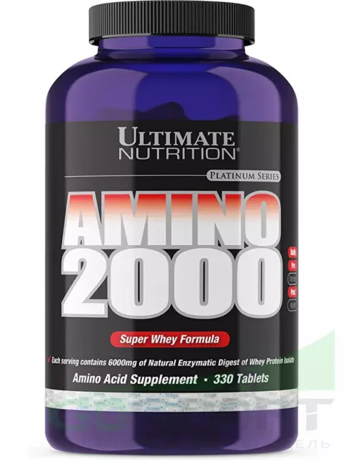 Аминокислоты Ultimate Nutrition Amino 2000 330 таб Аминокислоты Ultimate Nutrition Amino 2000 330 таб