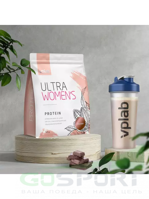 Сывороточный протеин VP Laboratory Ultra Women`s Protein 500 г, Шоколад Сывороточный протеин VP Laboratory Ultra Women`s Protein 500 г, Шоколад