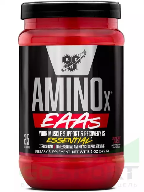 Незаменимые аминокислоты BSN Amino X EAAs 375 г, Сочные Джунгли Незаменимые аминокислоты BSN Amino X EAAs 375 г, Сочные Джунгли