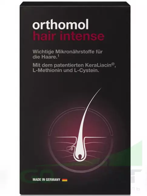 Уход за волосами Orthomol Hair Intense 60 капсул