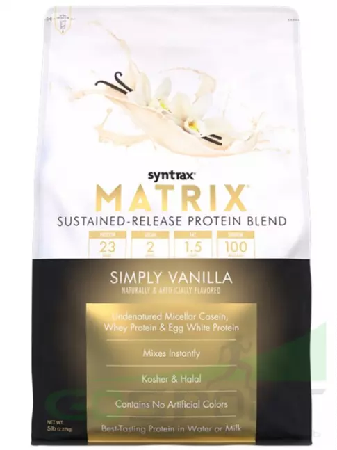 Комплексный протеин SYNTRAX Matrix 5 lbs 2270 г, Ваниль Комплексный протеин SYNTRAX Matrix 5 lbs 2270 г, Ваниль