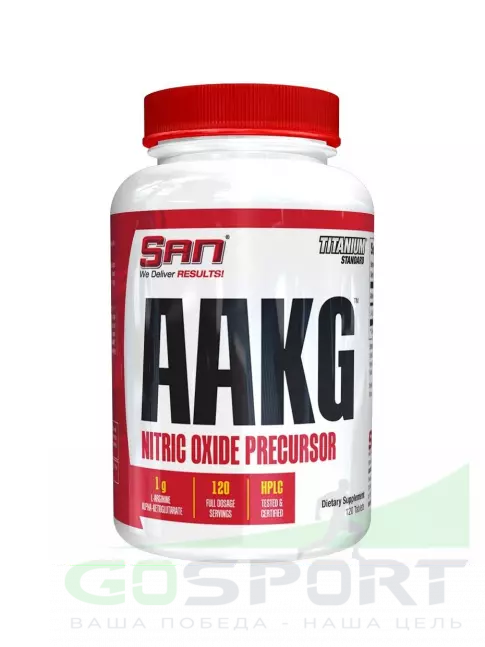 Аргинин / AAKG SAN AAKG 120 таблеток Аргинин / AAKG SAN AAKG 120 таблеток