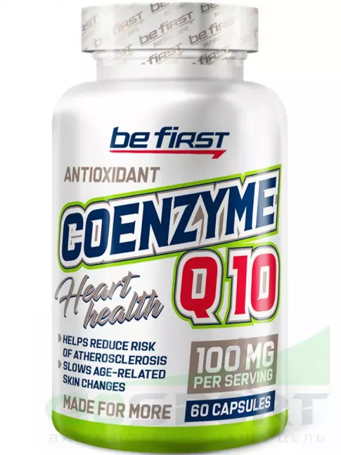 Коэнзим Q10 Be First COENZYME Q10 100 MG 60 капсул Коэнзим Q10 Be First COENZYME Q10 100 MG 60 капсул