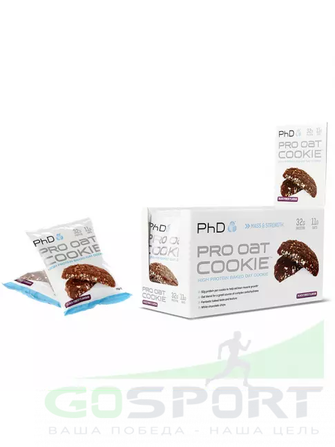 Протеиновый батончик PhD Nutrition Pro Oat Cookie 75 гр, Черный лес Протеиновый батончик PhD Nutrition Pro Oat Cookie 75 гр, Черный лес