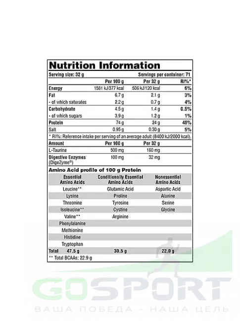 Сывороточный протеин Galvanize Nutrition 100 Whey 900 г, Банан Сывороточный протеин Galvanize Nutrition 100 Whey 900 г, Банан