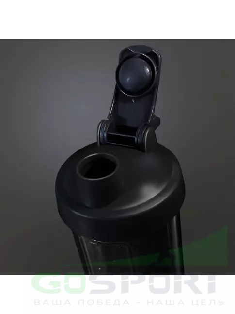Шейкер от 1000 мл Be First MS 902-BLACK с шариком и держателем 700 мл, Черный Шейкер от 1000 мл Be First MS 902-BLACK с шариком и держателем 700 мл, Черный