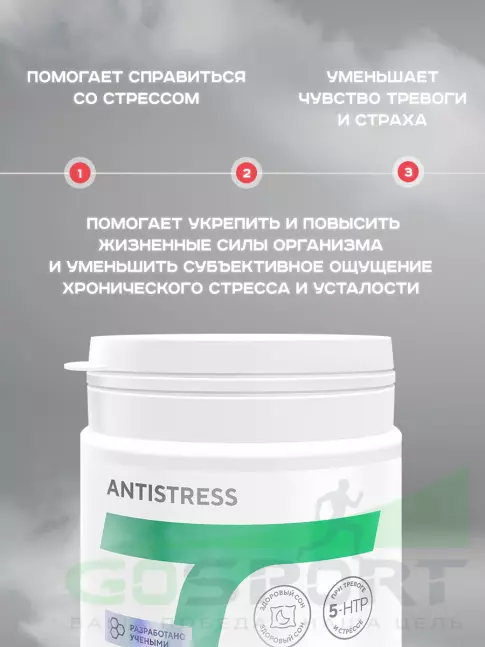 Витаминный комплекс Академия-Т ANTISTRESS 60 капсул Витаминный комплекс Академия-Т ANTISTRESS 60 капсул