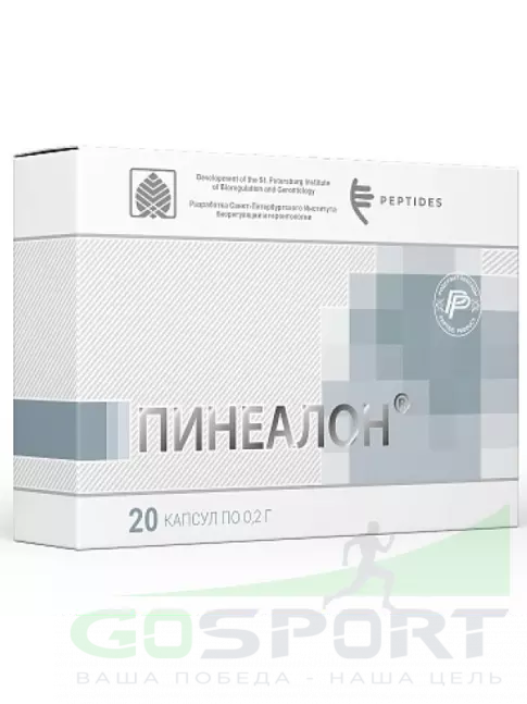 Пептиды Хавинсона PEPTIDES Пинеалон (Pinealon) 20 капсул Пептиды Хавинсона PEPTIDES Пинеалон (Pinealon) 20 капсул
