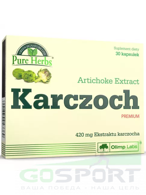 Адаптогены OLIMP Karczoch PREMIUM 30 капсул