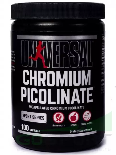 Хром UNIVERSAL NUTRITION Chromium picolinate 200 мг 100 капсул Хром UNIVERSAL NUTRITION Chromium picolinate 200 мг 100 капсул
