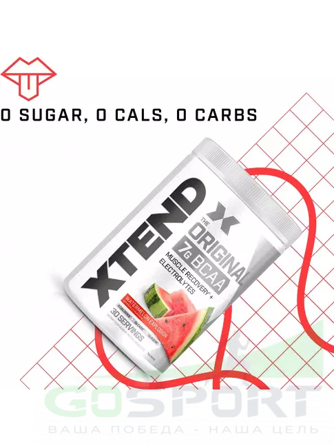 BCAA Xtend Original 375 г, Арбуз BCAA Xtend Original 375 г, Арбуз
