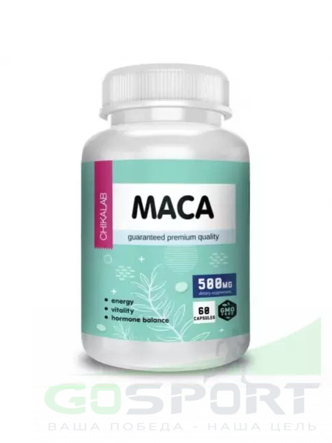 MAKA Chikalab Maca 60 капсул, Нейтральный MAKA Chikalab Maca 60 капсул, Нейтральный
