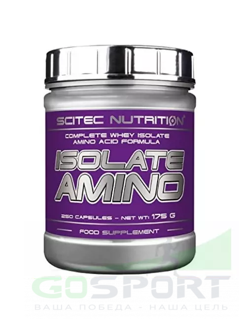 Аминокислоты Scitec Nutrition Isolate Amino 250 капсул