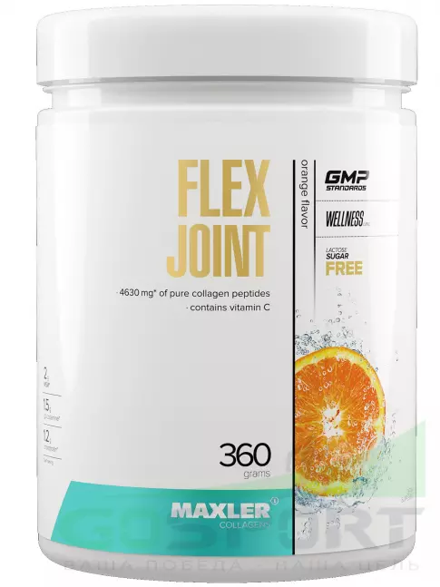 Комплекс хондропротекторов MAXLER Flex Joint 360 г, Апельсин Комплекс хондропротекторов MAXLER Flex Joint 360 г, Апельсин