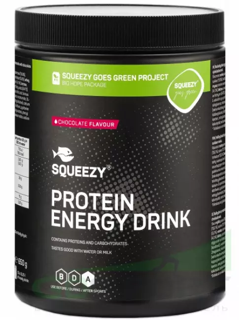 Восстановление SQUEEZY PROTEIN ENERGY DRINK Шоколад