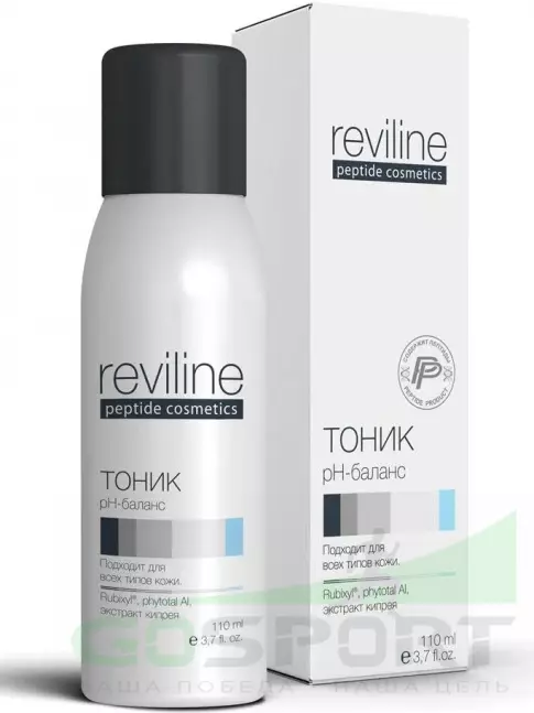 Сыворотки для лица PEPTIDES Reviline Тоник pH- баланс 110 мл Сыворотки для лица PEPTIDES Reviline Тоник pH- баланс 110 мл
