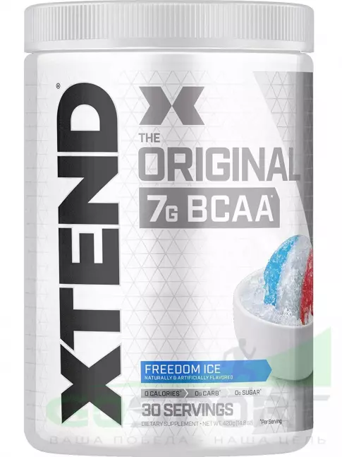 BCAA Xtend Xtend Original 2:1:1 375-432 г, Ледяной фридом BCAA Xtend Xtend Original 2:1:1 375-432 г, Ледяной фридом
