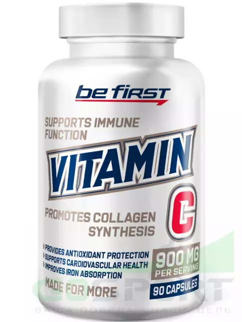 Витамин C Be First Vitamin C 900 mg 90 капсул Витамин C Be First Vitamin C 900 mg 90 капсул