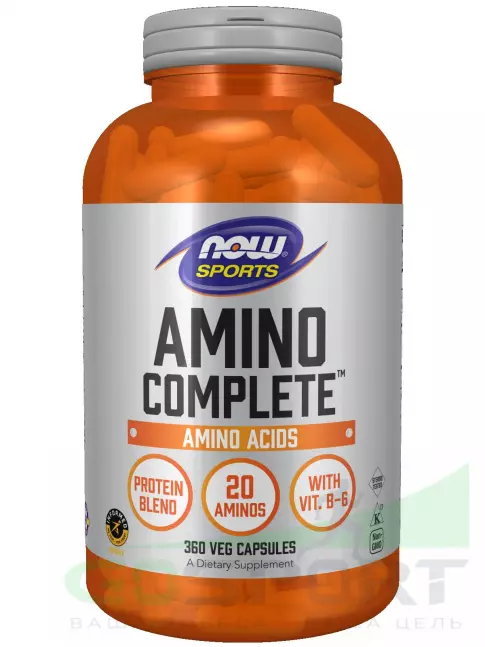Аминокислоты NOW Foods Amino Complete 360 веган капсул Аминокислоты NOW Foods Amino Complete 360 веган капсул