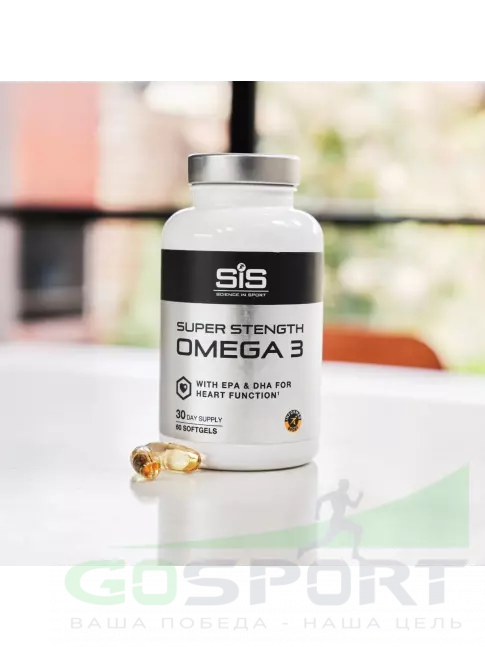 Омега-3 SCIENCE IN SPORT (SiS) DAILY OMEGA 3 1400 mg 60 капсул Омега-3 SCIENCE IN SPORT (SiS) DAILY OMEGA 3 1400 mg 60 капсул